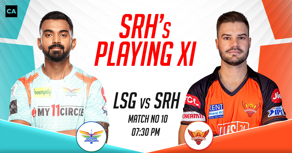 SRH Playing XI vs LSG, IPL 2023, Match 10
