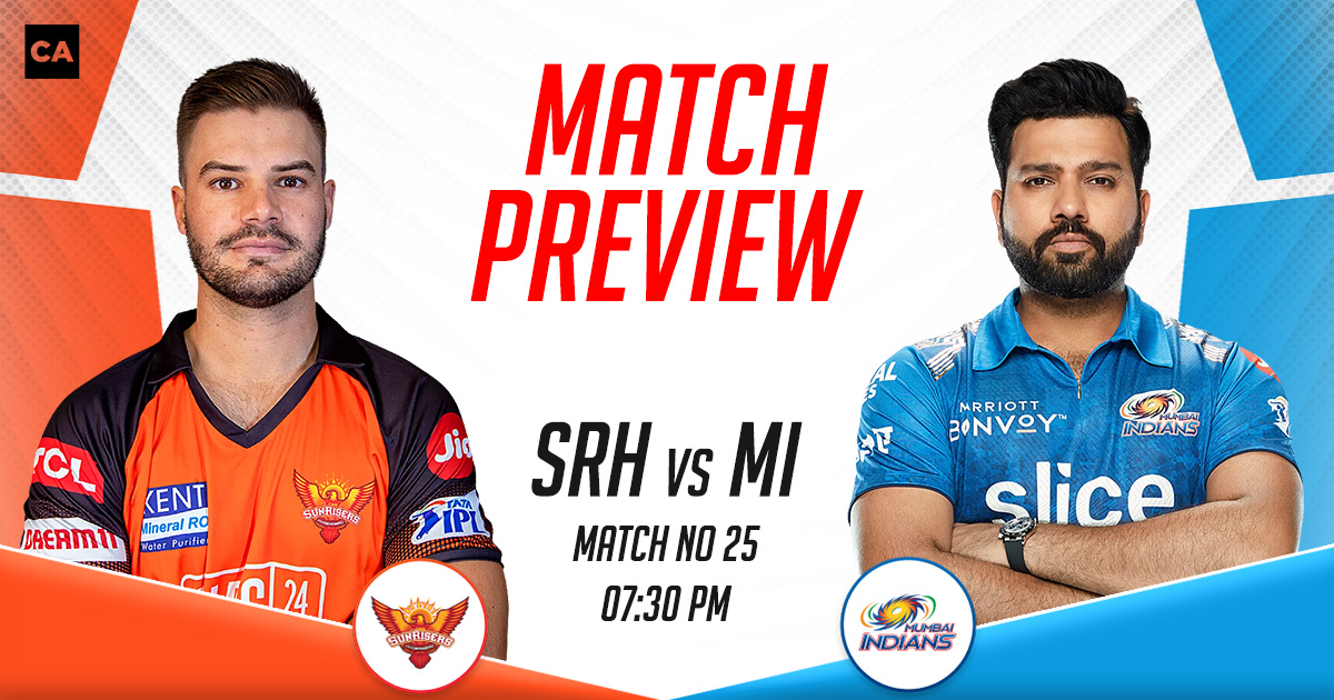 SRH vs MI Match Preview, IPL 2023, Match 25