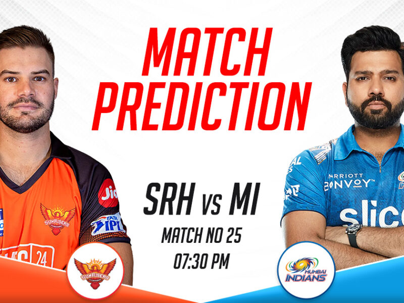SRH vs MI Today Match Prediction, IPL 2023, Match 25