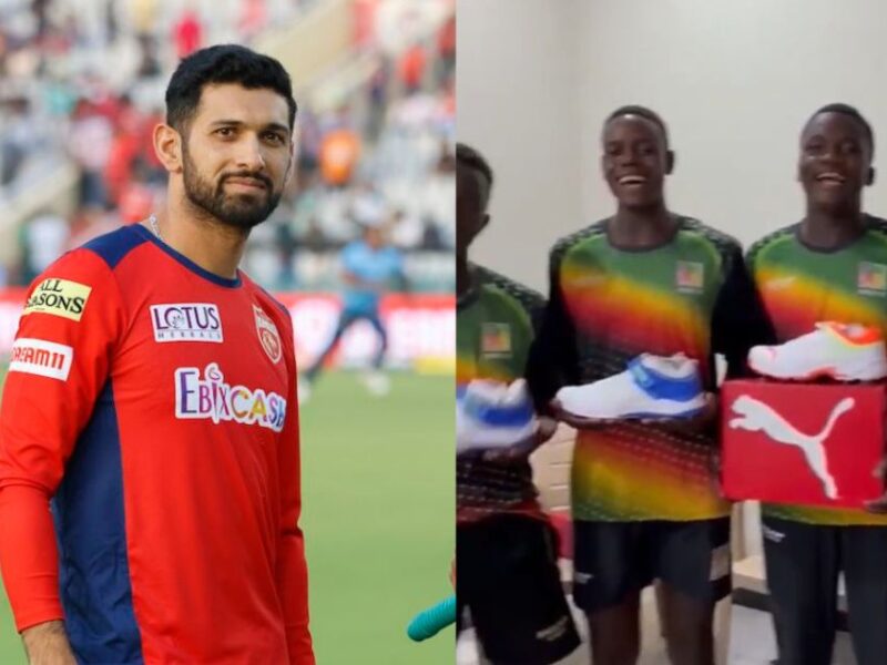 PBKS vs LSG: WATCH - Sikandar Raza's Heartwarming Gesture For Zimbabwe U19 Side As Senior Player Helps Youngster Secure Branded Boots