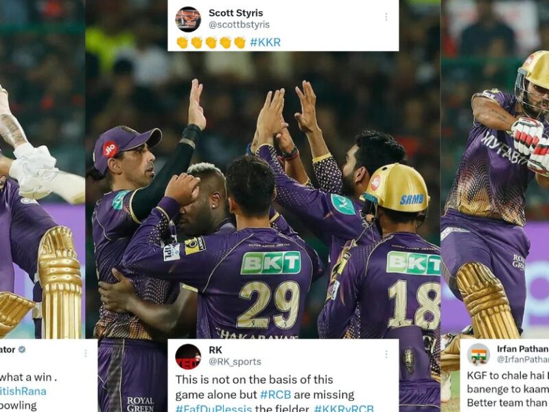 RCB vs KKR: "Emphatic Win"- Twitter Reacts As Kolkata Knight Riders Thump Royal Challengers Bangalore In IPL 2023