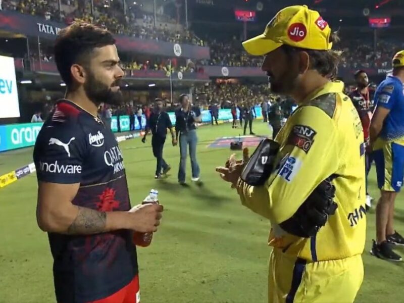 Virat Kohli and MS Dhoni