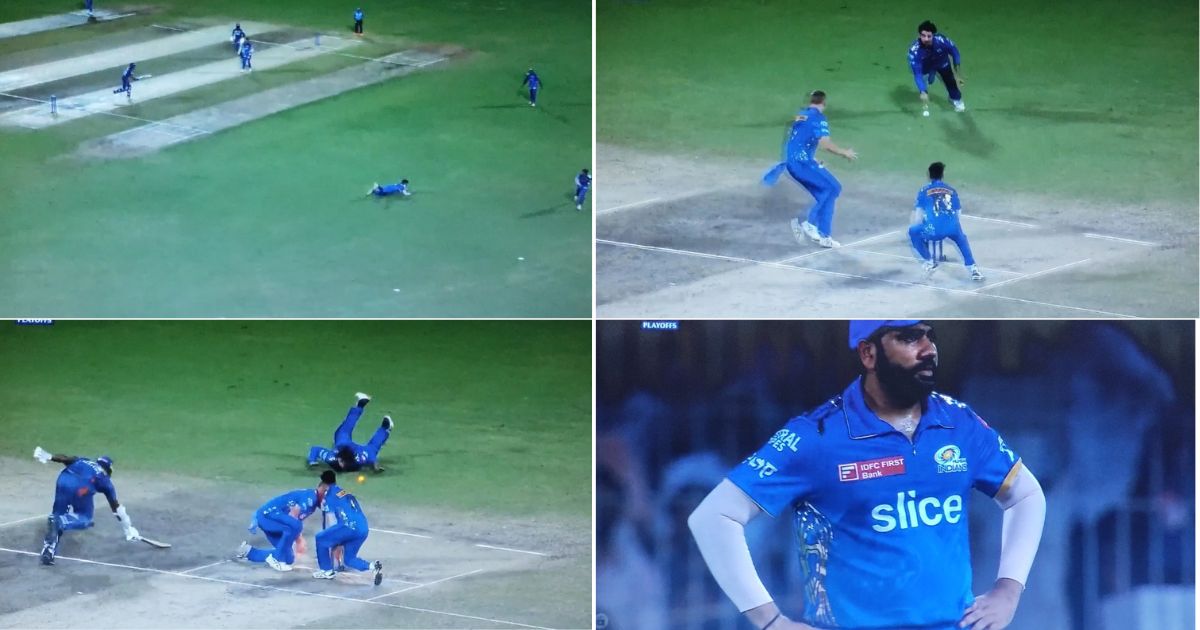 LSG vs MI: WATCH- Hrithik Shokeen's Sensational Fielding Effort Goes In Vain As Tim David Fumbles To Give Kyle Mayers Another Life