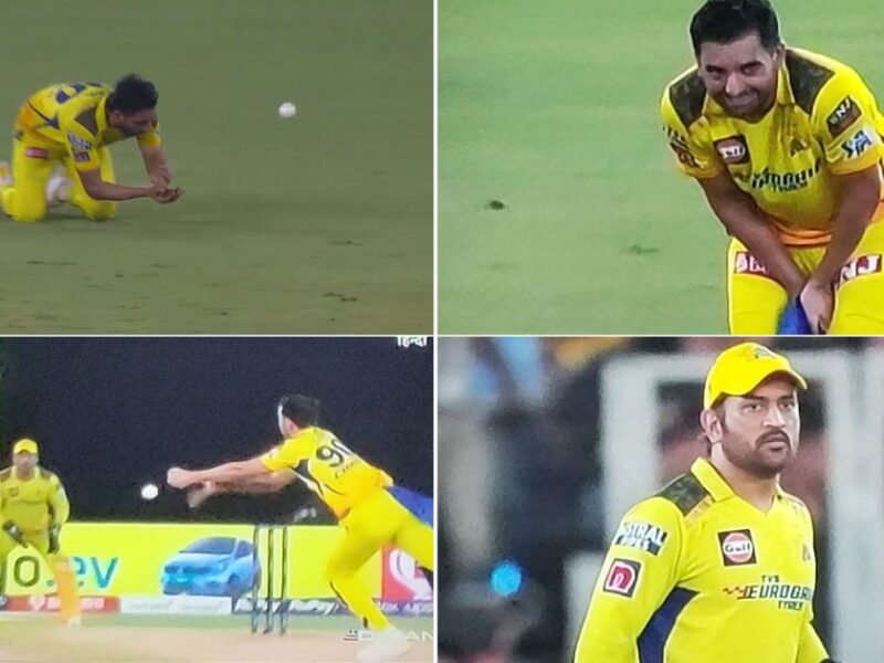 CSK vs GT: WATCH - Deepak Chahar's Dropped Catches Turn Expensive As Shubman Gill And Wriddhiman Saha Put Up Record Powerplay Stand
