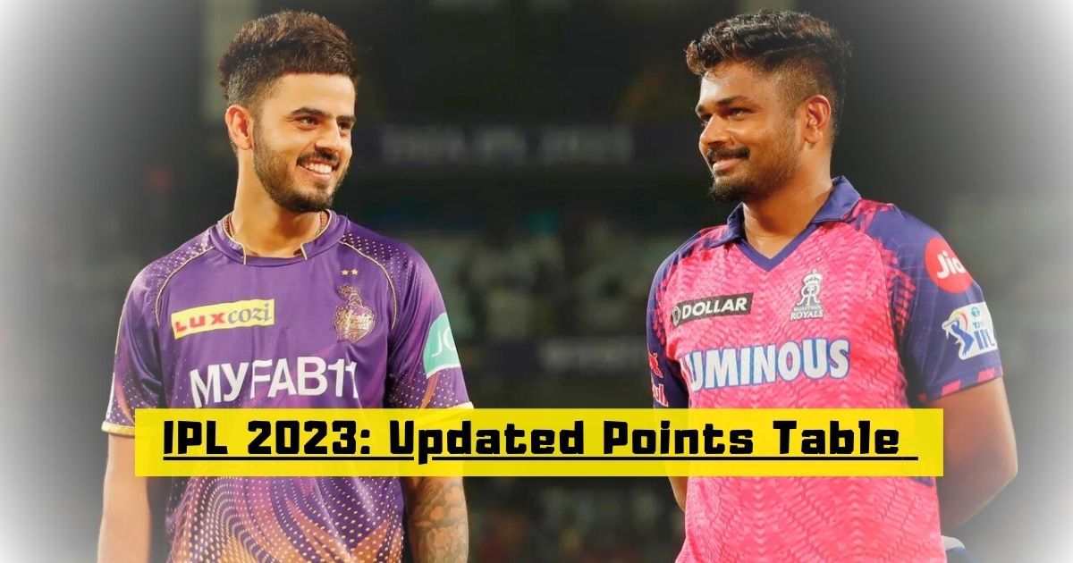 IPL 2023 Points Table, Orange Cap, And Purple Cap After KKR vs RR, IPL