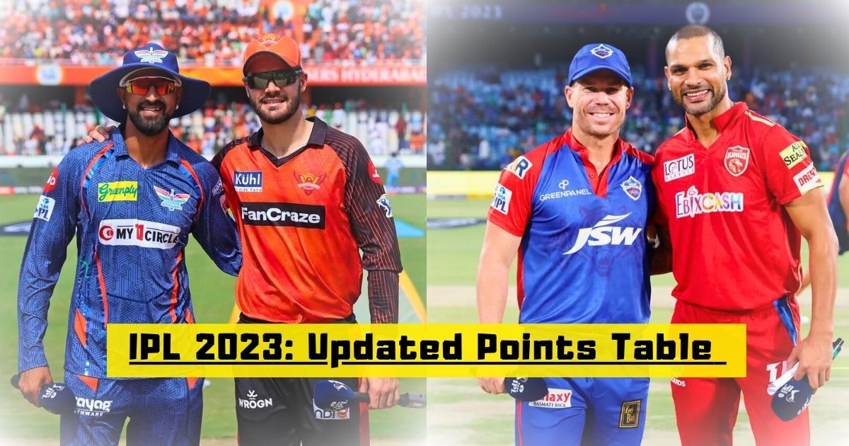 Ipl 2023 Points Table Orange Cap And Purple Cap After Srh Vs Lsg Match 58 And Dc Vs Pbks Match 59 