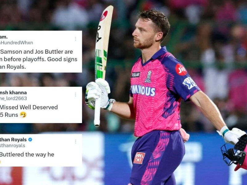 RR vs SRH: "The Boss Is Back" - Twitter Reacts As Jos Buttler Misses Out On A Well-deserved Ton By A Mere 5 Runs In Ipl 2023
