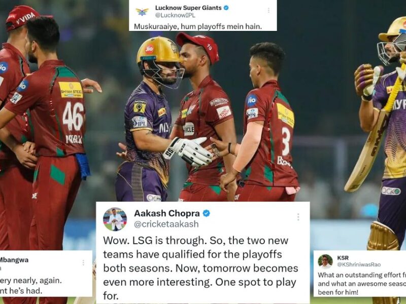 KKR vs LSG: Twitter Reacts As Rinku Singh's Heroics Go In Vain As Lucknow Super Giants Beat Kolkata Knight Riders By 1-Run To Storm Into IPL 2023 Playoffs