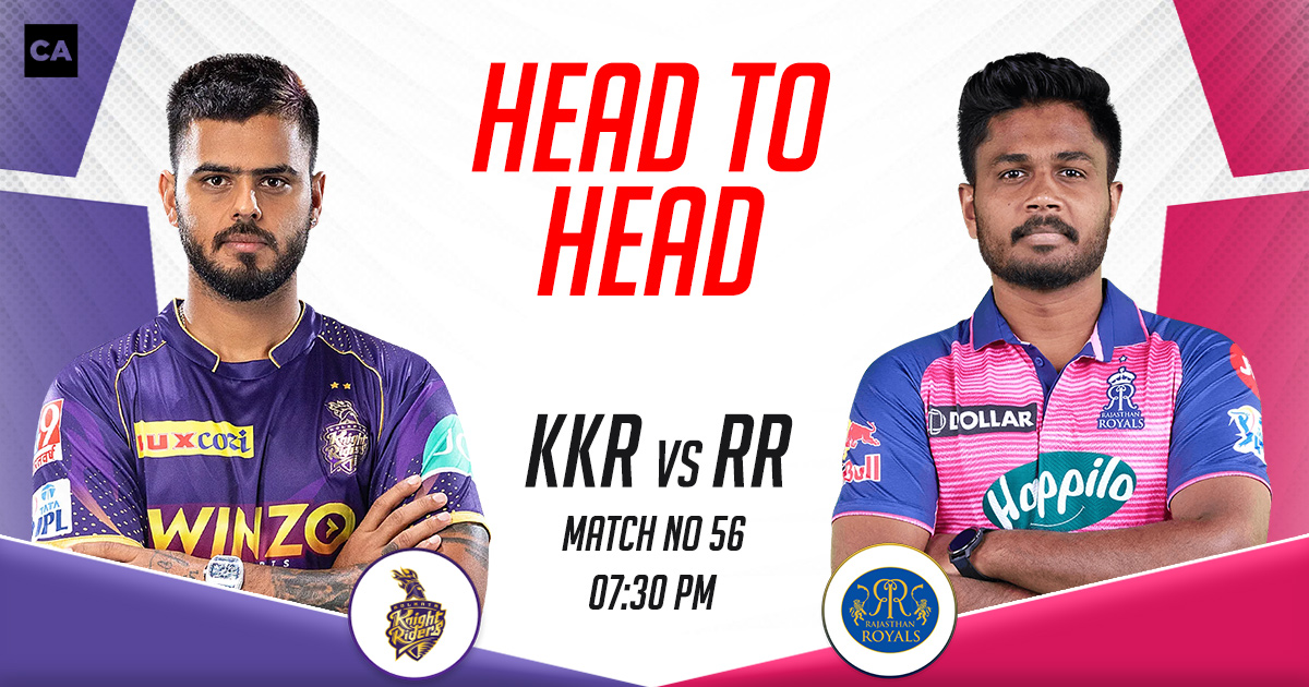 Kkr Vs Rr Head To Head Records Ipl Match