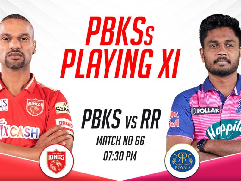 PBKS Playing XI vs RR, IPL 2023, Match 66