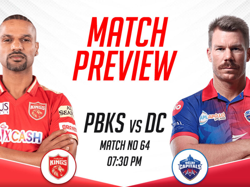 PBKS vs DC Match Preview, IPL 2023, Match 64
