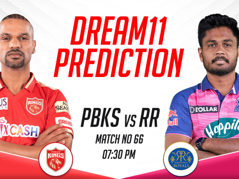 PBKS vs RR Dream11 Prediction Today Match, Dream11 Team Today, Fantasy Cricket Tips- IPL 2023, Match 66
