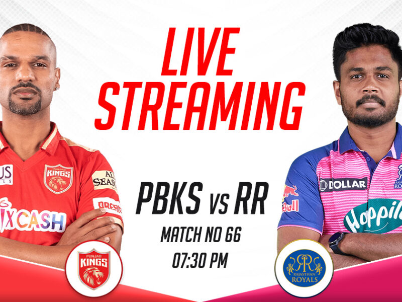 PBKS vs RR Live Streaming Channel In India, IPL 2023, Match 66