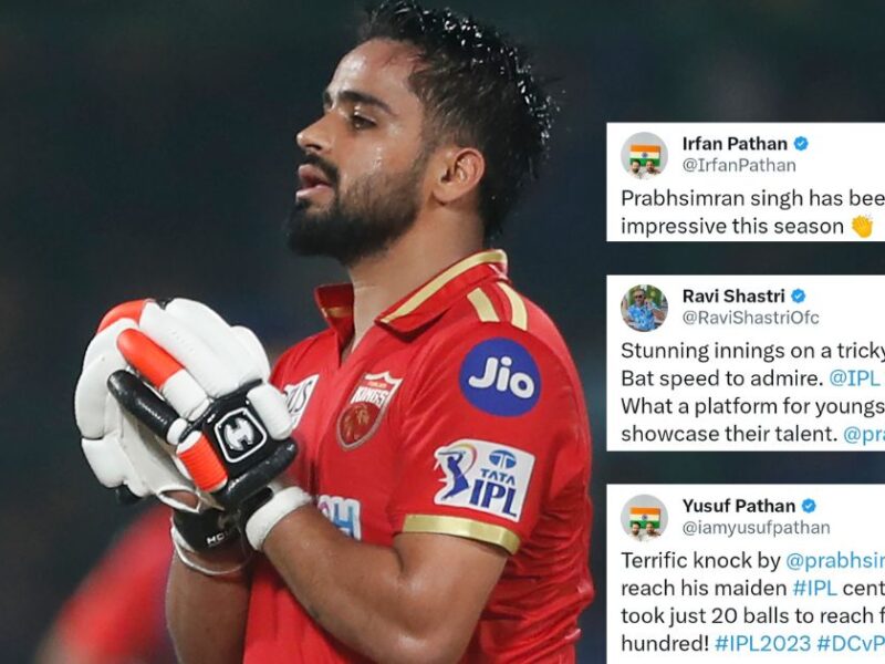 DC vs PBKS: "Stunning Innings On A Tricky Pitch" - Ravi Shastri Leads Praise For Prabhsimran Singh On Twitter As The Batter Hits Maiden IPL Hundred