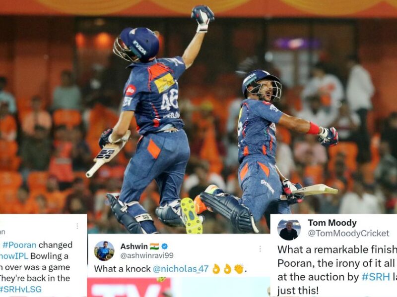 SRH vs LSG: Twitter Reacts As Nicholas Pooran, Marcus Stoinis, Prerak Mankad Help Lucknow Super Giants Pull Off A Stunning Win Over Sunrisers Hyderabad