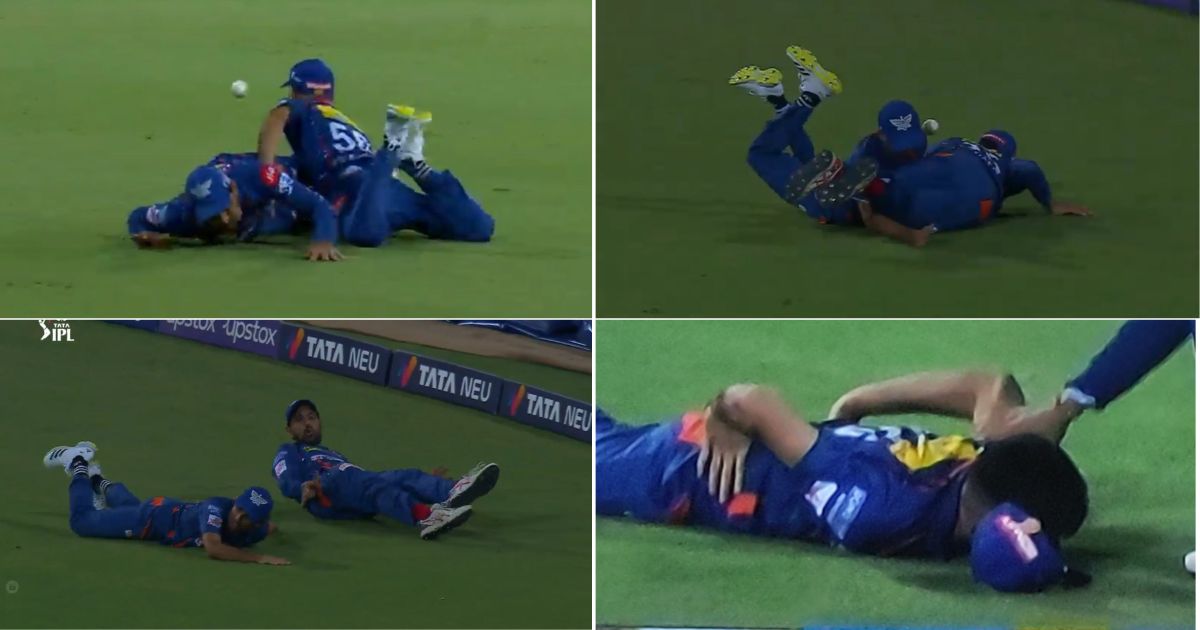 LSG vs MI: WATCH - Ravi Bishnoi And Swapnil Singh Involved In Ugly Collision During Lucknow Super Giants vs Mumbai Indians IPL 2023 Clash
