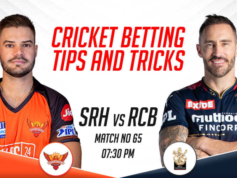SRH vs RCB Cricket Betting Tips and Tricks, IPL 2023, Match 65