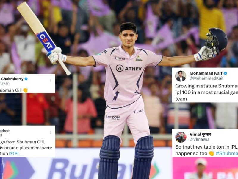 GT vs SRH: "What A Player"- Twitter Erupts As Shubman Gill Becomes First-ever Player To Hit A Century For Gujarat Titans In IPL