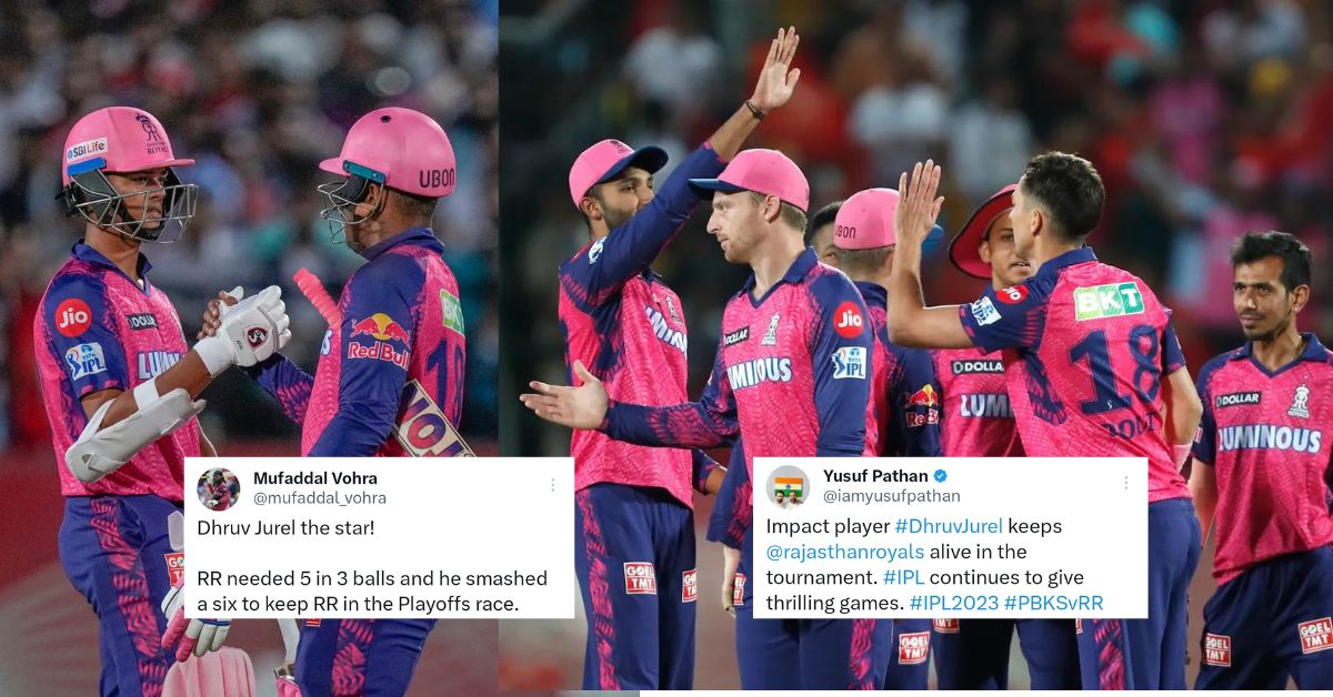 PBKS vs RR: "Dhruv Jurel, The Star "- Twitter Reacts As Rajasthan Royals Earn Crucial Win To Stay Alive And Knock Punjab Kings Out Of The IPL 2023