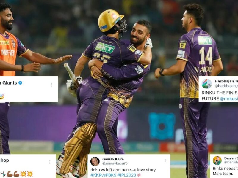 KKR vs PBKS: "Rinku Singh The Finisher "- Twitter Reacts As Rinku, Rana And Russell's Heroics Help Kolkata Knight Riders Win A Nail-Biter Against Punjab Kings