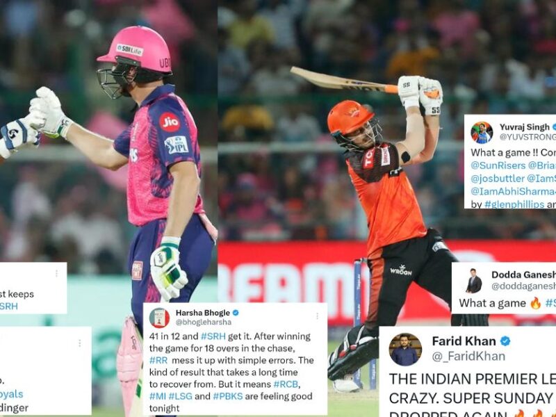 RR vs SRH: Twitter Erupts As Abdul Samad's Last-Ball Six Seals The Thrilling Game For Sunrisers Hyderabad As The Team Script Record Chase