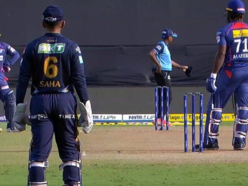 Wriddhiman Saha wore his trousers the wrong way round
