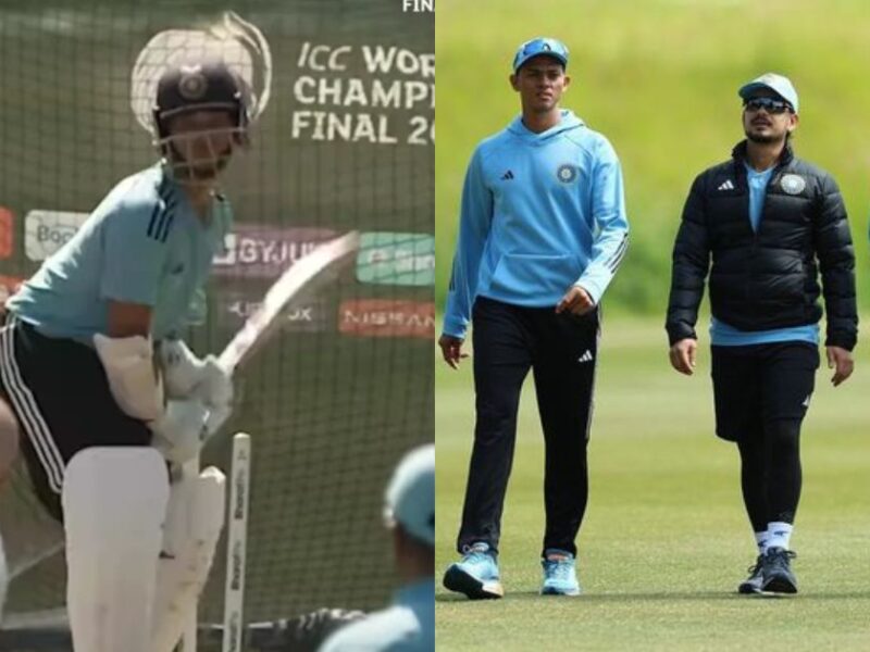 ICC World Test Championship Final: WATCH – Yashasvi Jaiswal Hits The Nets Ahead Of India vs Australia WTC Final, ICC Shares Clip On Social Media