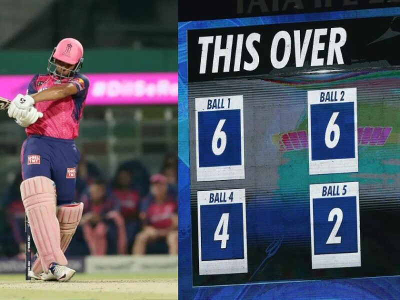 KKR vs RR: 6, 6, 4, 4,... - Watch As Yashasvi Jaiswal Smashes Nitish Rana For Record 26 Runs In The First Over