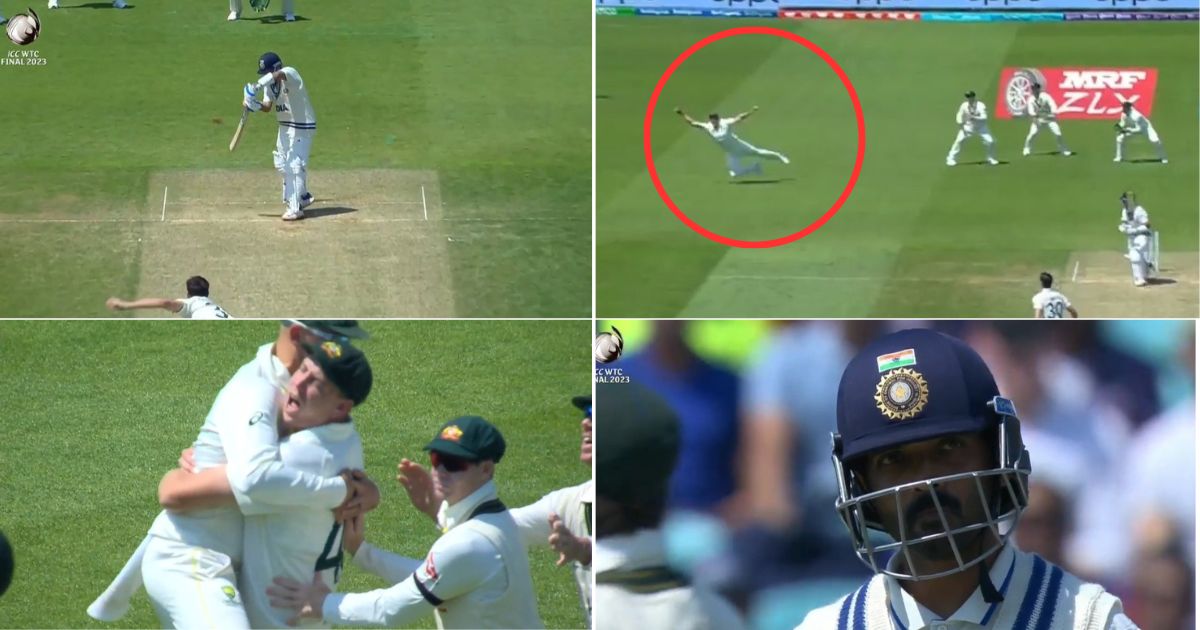 ICC World Test Championship Final: Watch - Cameron Green Takes A Screamer To Dismiss Dangerous-Looking Ajinkya Rahane On 89