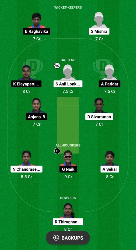 DIA-W vs PRI-W Dream11 Prediction Fantasy Cricket Tips Dream11 Team Siechem Pondicherry Womens T10 