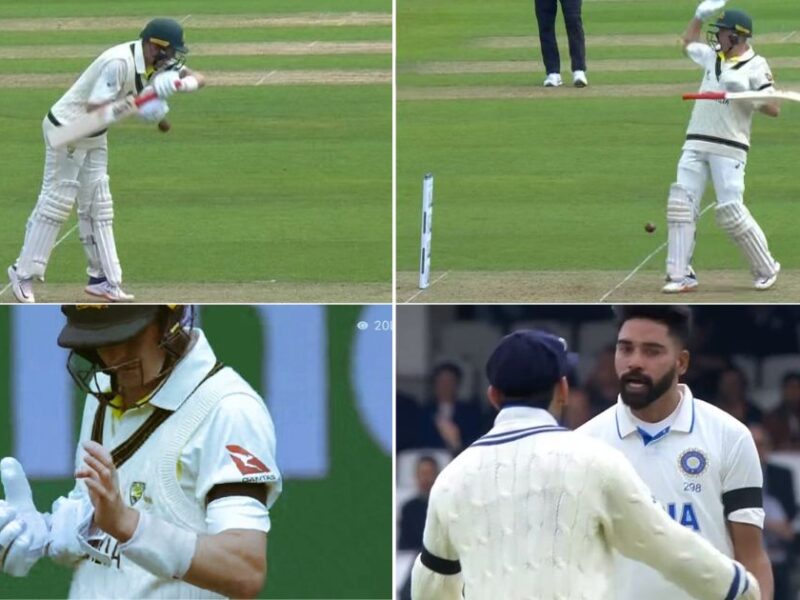 ICC World Test Championship Final: WATCH - Mohammed Siraj Hurts Marnus Labuschagne's Thumb With Brutal Delivery At Oval