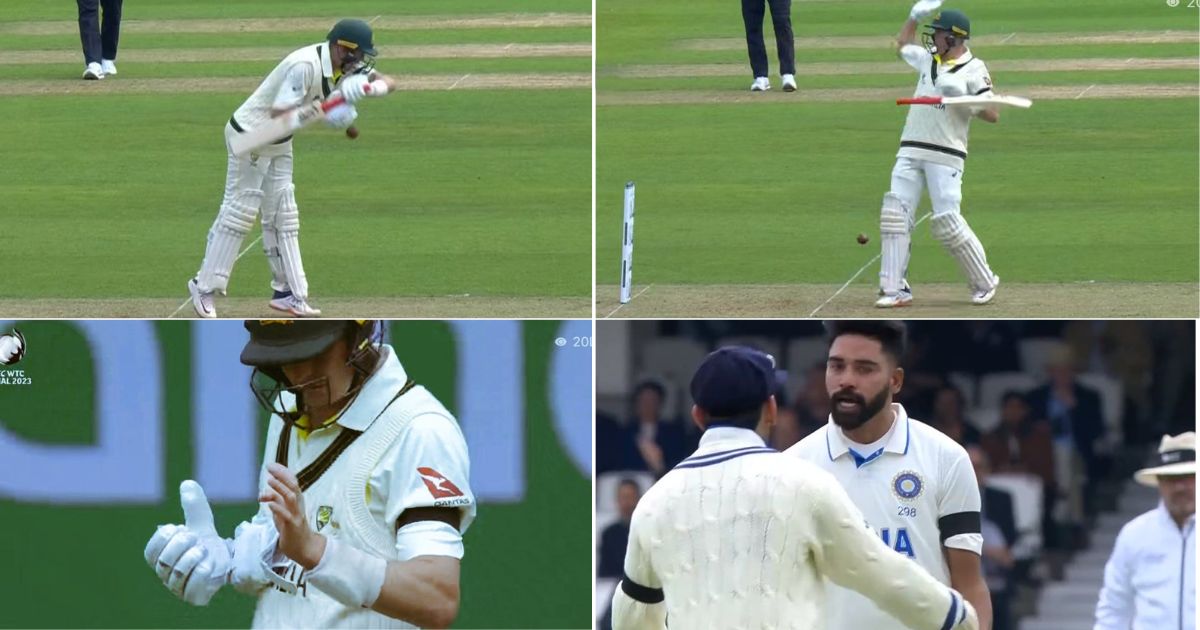 ICC World Test Championship Final: WATCH - Mohammed Siraj Hurts Marnus Labuschagne's Thumb With Brutal Delivery At Oval
