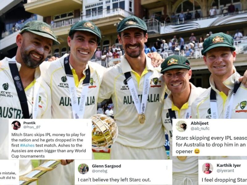 Ashes 2023: "Huge Mistake" - Twitter Stunned As Australia Drop Mitchell Starc From Playing XI In The First Ashes Test At Edgbaston