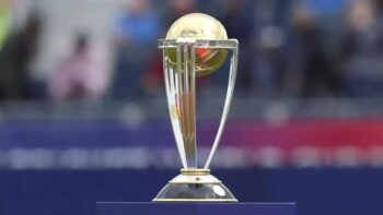 ODI World Cup 2023 trophy, ICC World Cup 2023