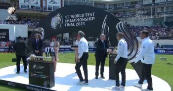 WTC Final: Watch - Third Umpire Richard Kettleborough Booed By Spectators During Presentation Ceremony Following Shubman Gill-Cameron Green Catch Controversy
