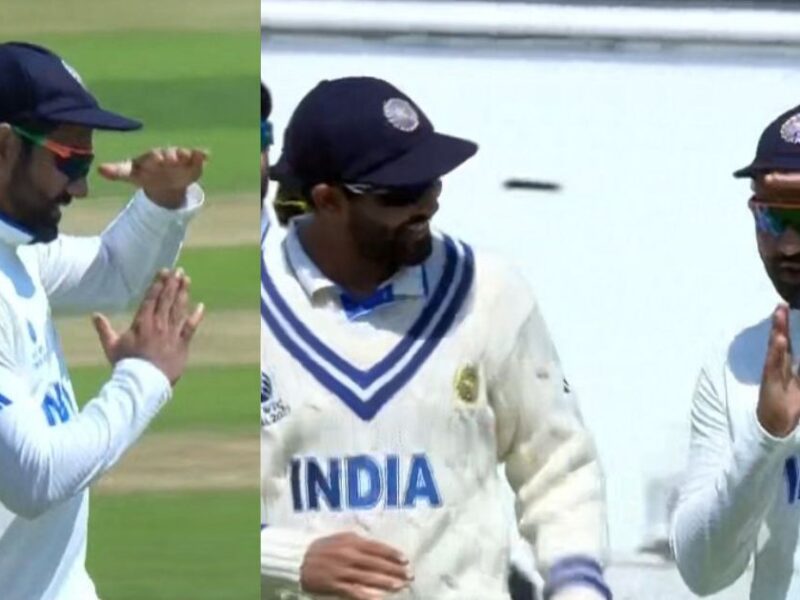 ICC World Test Championship Final: WATCH – Naughty Rohit Sharma Plays Mind Games With Umpire With A Fake DRS Signal