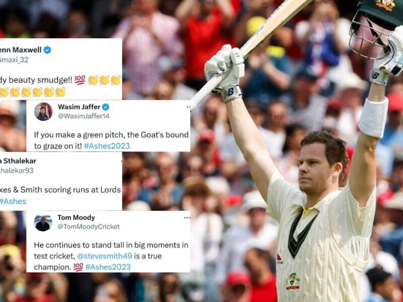 Ashes 2023: "If You Make A Green Pitch, The Goat's Bound To Graze On It"- Twitter Reacts As Steve Smith Hits A Spectacular Ton At Lord's