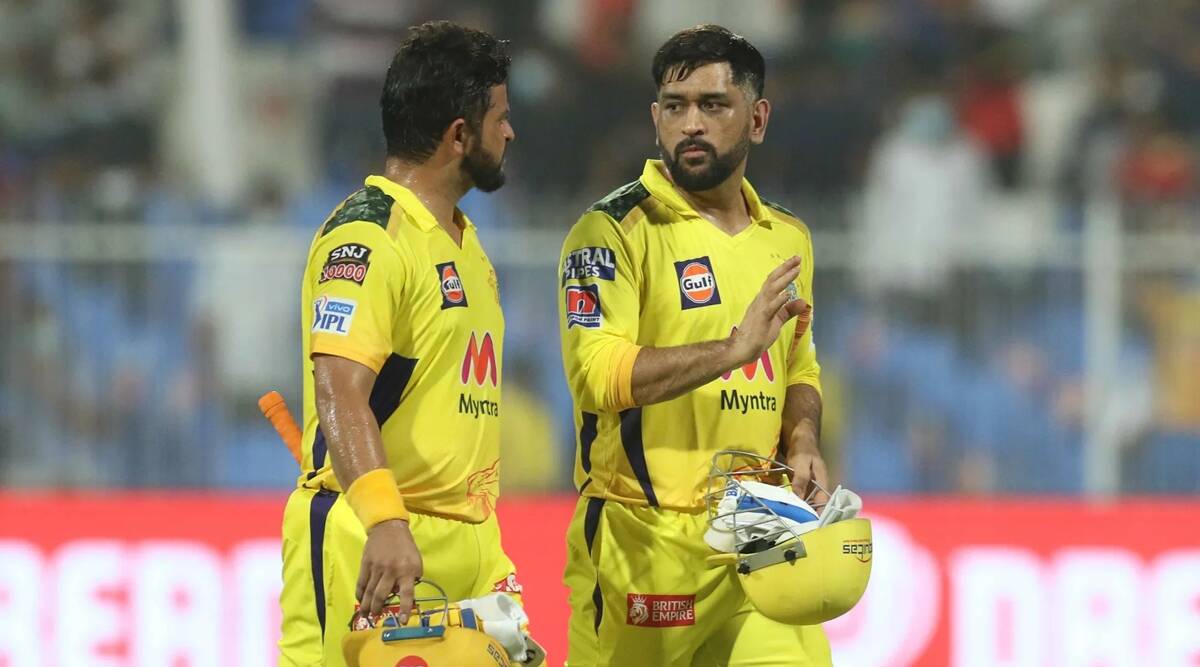 Suresh Raina and MS Dhoni