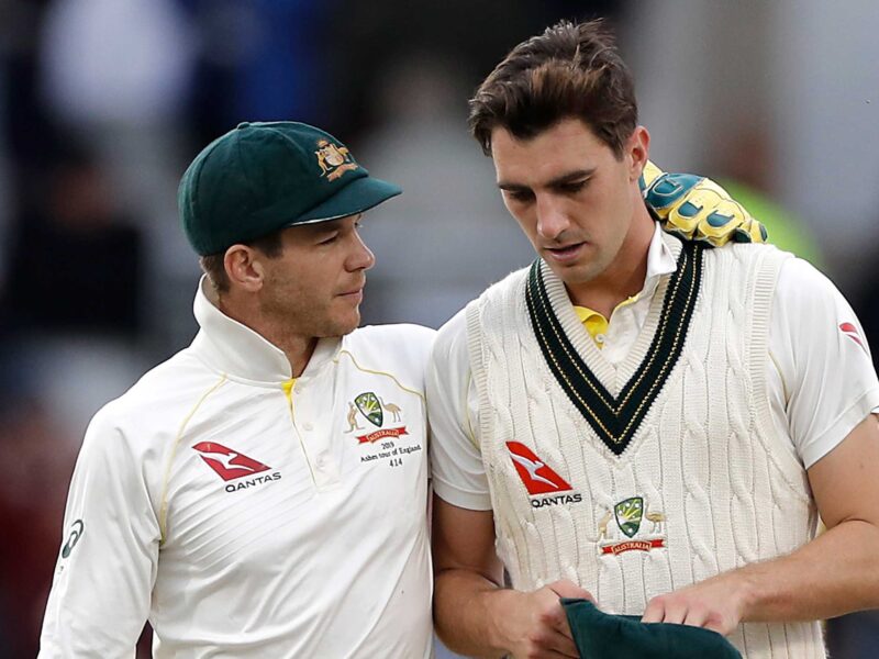 Tim Paine and Pat Cummins