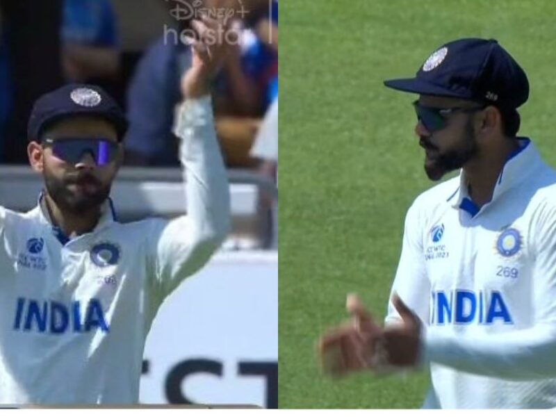 ICC World Test Championship Final: Watch- Virat Kohli Cheering Up The Crowd After The Early Wicket Of David Warner