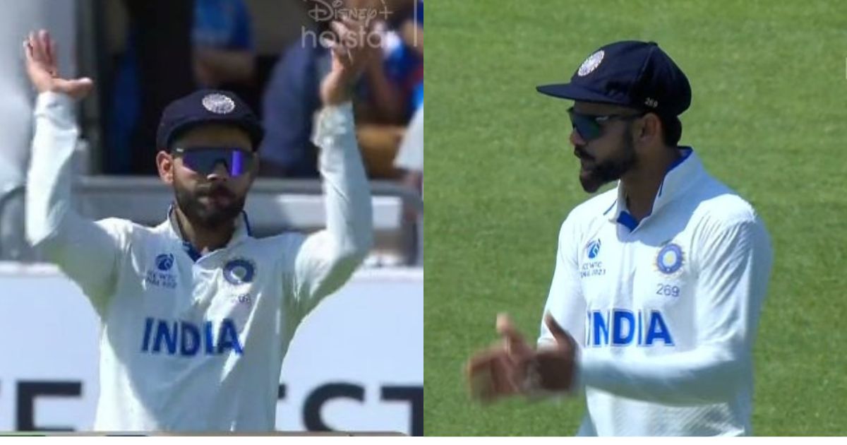 ICC World Test Championship Final: Watch- Virat Kohli Cheering Up The Crowd After The Early Wicket Of David Warner