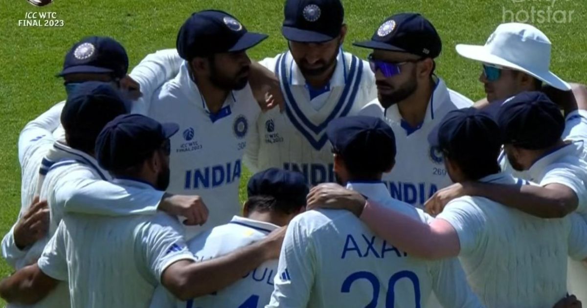 ICC World Test Championship Final: Watch - Virat Kohli Gives Pep Talk To Team India During Day 3 Following Criticism Over Body Language Of The Players At WTC Final