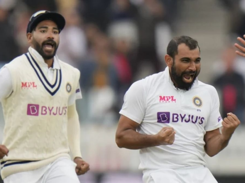 Mohammed Siraj and Mohammed Shami