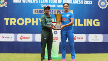 Harmanpreet Kaur and Nigar Sultana