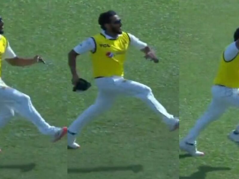 SL vs PAK: Watch - Hasan Ali's Funny Sprint As He Runs Back To The Dugout
