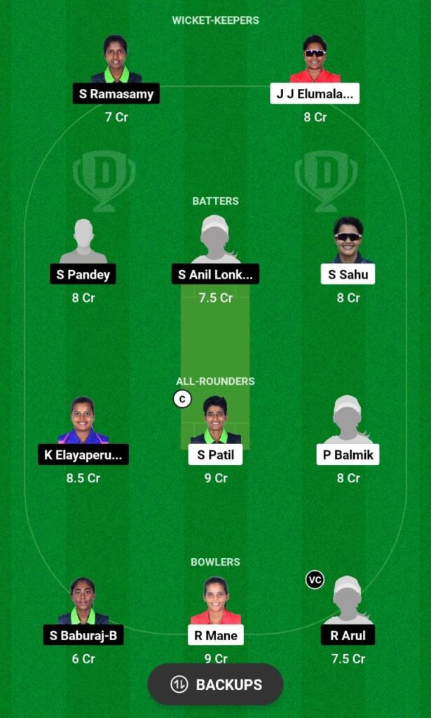 ANG-W vs PRI-W Dream11 Prediction Fantasy Cricket Tips Dream11 Team Pondicherry Women's T20 
