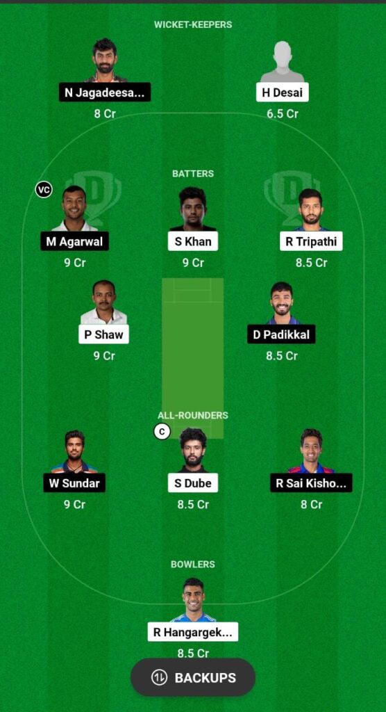 WZ vs SZ Dream11 Prediction Fantasy Cricket Tips Dream11 Team Indian Domestic OD 