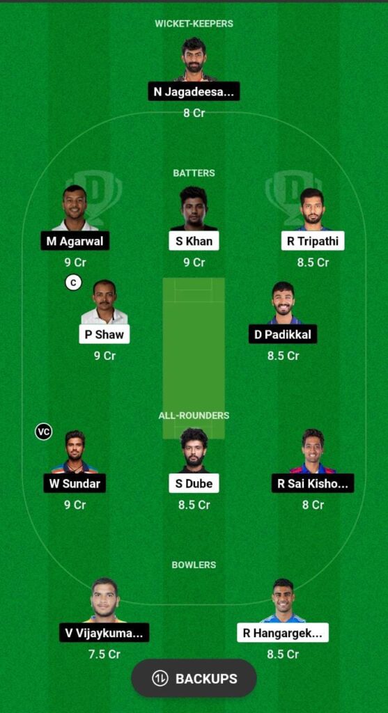 WZ vs SZ Dream11 Prediction Fantasy Cricket Tips Dream11 Team Indian Domestic OD 