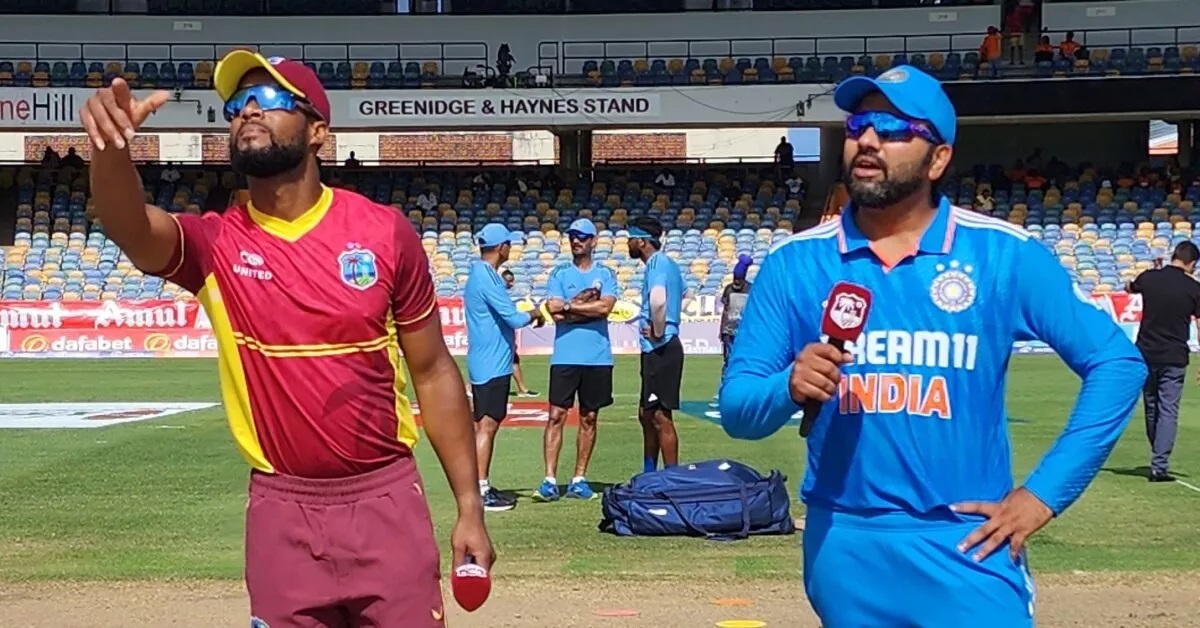 IND Vs WI 2nd ODI West Indies Playing XI