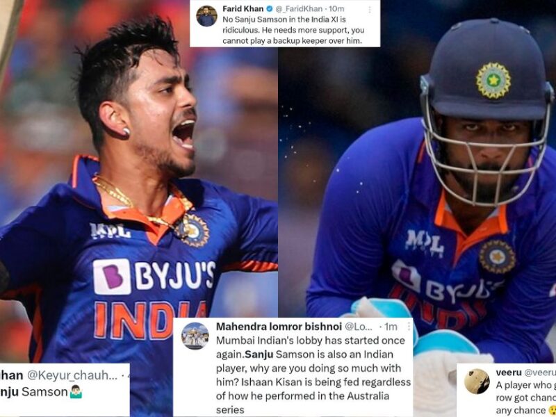 IND vs WI: Twitter Furious As India Prefer Ishan Kishan Over Sanju Samson In 1st ODI
